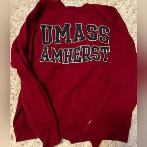Women’s Crewneck. UMASS AMHERST